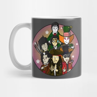 Johnny Depp Collage Mug